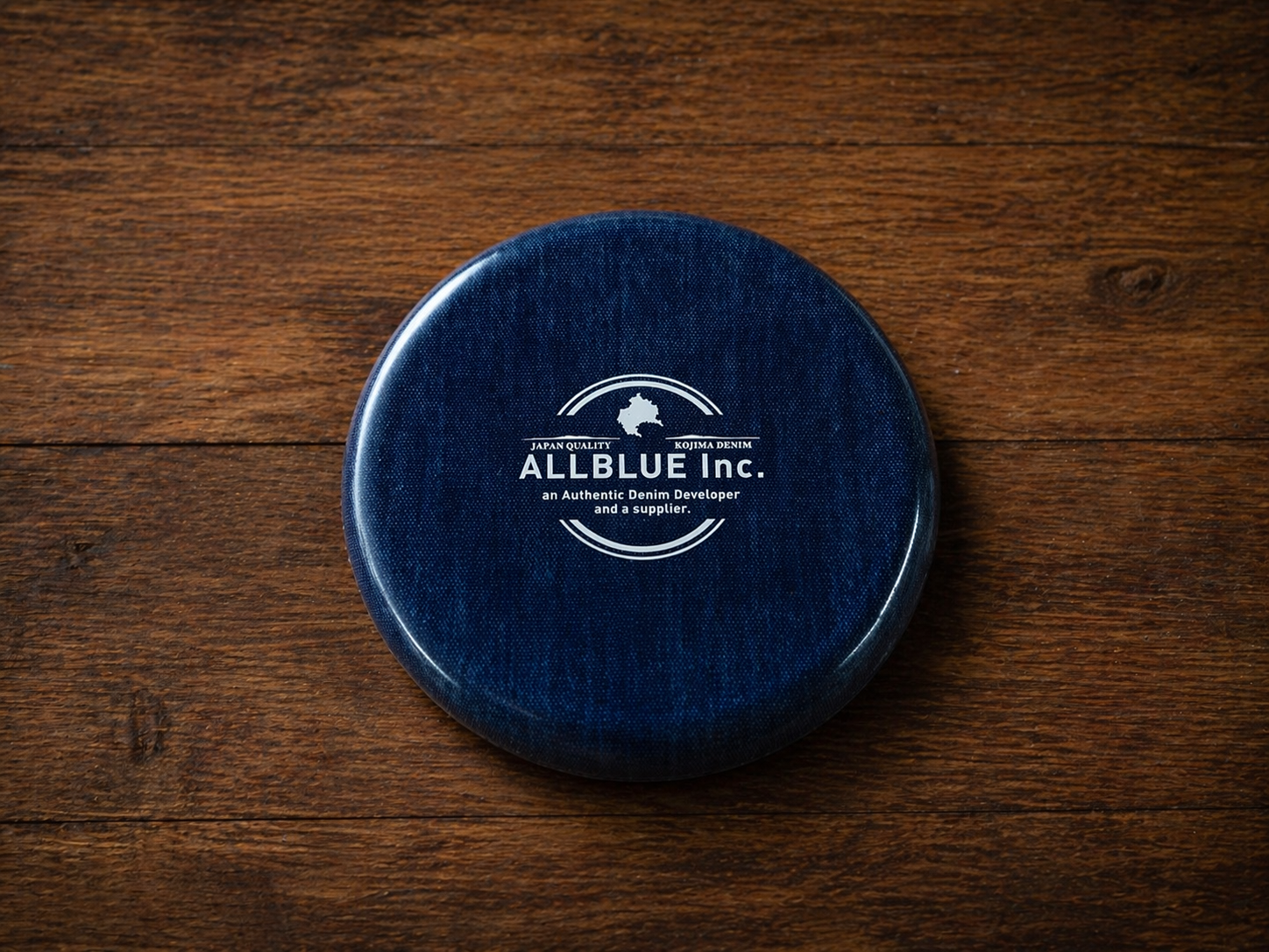 コースター 裏面 ALLBLUEロゴ